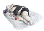 Rating: s
ID: 5157694
Date: 2024-11-03 02:01:36 -0500
Status: active
Score: 51
5_fingers anthro bed belly big_belly biped blonde_hair cettus clothed clothing cookie dirty domestic_cat eyes_closed felid feline felis fingers food fur furniture grey_clothing grey_shirt grey_t-shirt grey_topwear hair hairless hairless_cat hakon_brandvold hi_res love_handles lying male mammal messy_eater midriff monotone_background natural_colors obese obese_anthro obese_male on_bed on_side open_mouth overweight overweight_anthro overweight_male pantsless pantsless_male peterbald realistic_anatomy shirt simple_background sleeping slob solo t-shirt tail thin_tail topwear underwear white_background white_body white_fur white_tail post #5157694