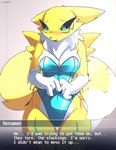 Rating: q
ID: 5572088
Date: 2025-05-14 16:29:26 -0400
Status: active
Score: 105
absurd_res ando anthro bandai_namco black_sclera blush bunny_costume canid canine clothing costume digimon digimon_(species) female fingers_together fur hi_res mammal renamon simple_background solo white_background white_body white_fur yellow_body yellow_fur post #5572088