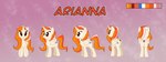 absurd_res arianna_altomare cutie_mark equid equine female feral hair hasbro hi_res horn hyperchibiabsol mammal mane model model_sheet multicolored_hair multicolored_mane my_little_pony mythological_creature mythological_equine mythology solo winged_unicorn wings