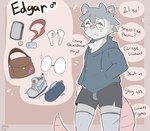 Rating: s
ID: 4655726
Date: 2024-03-13 17:06:43 -0400
Status: active
Score: 64
2023 airpods american_opossum anthro bag black_bottomwear black_clothing black_eyes black_shorts blue_clothing blue_hoodie blue_topwear bottomwear chest_tuft clothing drawstring drawstring_hoodie edgar_(spicykiwi) electronics english_text eyewear footwear freckled_face freckles front_view fur gender_symbol glasses grey_body grey_fur grey_hair hair half-closed_eyes hand_in_pocket hi_res hoodie id_card lanyard long_tail male male_symbol mammal marsupial model_sheet multicolored_body multicolored_fur narrowed_eyes nerd phone pink_nose pink_tail pockets round_glasses satchel shoes shorts simple_background socks solo spicykiwi standing symbol tail teeth text topwear tuft two_tone_body two_tone_fur virginia_opossum white_body white_fur post #4655726