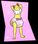 alpha_channel anthro cedric_the_hypno clothed clothing craigs.ink curvy_figure diaper diaper_fetish eyes_closed feces fur generation_1_pokemon heart_symbol humanoid hypno_(pokemon) male neck_tuft nintendo pink_background pink_heart pokemon pokemon_(species) pooping satisfied_look simple_background soiled_diaper soiling soiling_diaper solo spiral text_on_diaper tuft unclean_diaper used_diaper wearing_diaper white_body white_fur yellow_body yellow_fur