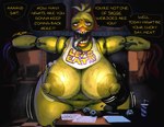 Rating: e
ID: 5655882
Date: 2025-06-20 15:12:56 -0400
Status: active
Score: 61
2025 absurd_res animatronic annoyed avian bib big_breasts bird blush blush_lines blushing_profusely bodily_fluids breasts butt_jiggle chicken clothing dialogue digital_media_(artwork) english_text female five_nights_at_freddy's five_nights_at_freddy's_2 galliform gallus_(genus) genital_fluids genitals hi_res huge_breasts huge_hips huge_thighs ineffective_clothing jiggling licking looking_at_viewer machine nipples phasianid pubes question_mark robot scottgames slightly_chubby slightly_chubby_female speech_bubble text thendyart thick_thighs thigh_jiggle tongue tongue_out vaginal_fluids vulva wide_hips withered_chica_(fnaf) post #5655882