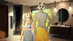 3d_(artwork) absurd_res akip12 alex_otura bathroom canid canine canis digital_media_(artwork) female fur hair hi_res human humanoid kazoku_endo male male/female mammal mythological_canine mythological_creature mythology tail were werecanid werecanine werewolf wolf