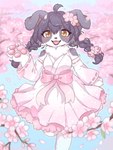 Rating: s
ID: 3974956
Date: 2023-04-06 02:30:50 -0400
Status: active
Score: 32
3:4 4_fingers accessory anthro black_hair blush braided_hair braided_pigtails breasts canid canine canis cherry_blossom cherry_blossom_tree cherry_tree chest_tuft claws clothed clothing cotorita digital_media_(artwork) domestic_dog dress female female_anthro fingers floral flower flower_accessory flower_hair_accessory flower_in_hair fruit_tree fur hair hair_accessory hi_res kemono koto0v0haru looking_at_viewer mammal multicolored_body open_mouth open_smile outside pawpads pigtails pink_clothing pink_dress pink_pawpads plant prunus_(flower) smile solo teeth tongue tree tuft two_tone_body white_body white_fur yellow_eyes post #3974956