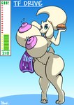 after_transformation anthro apron big_breasts boss_monster_(undertale) bovid breasts caprine clothing crossgender d-6alaxy delta_rune_(emblem) dessert ears_down english_text female food gender_transformation genitals goat hair hi_res horn legacy_(linkthehero5555) mammal milk monster mostly_nude mtf_crossgender mtf_transformation pastry paws pie pivoted_ears ponytail pussy smile solo symbol tail text tf_drive toriel transformation undertale undertale_(series)