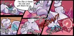 absurd_res anthro breasts comic dewott duo english_text fattmana female generation_5_pokemon generation_6_pokemon goodra hi_res impregnation larger_female male male/female mating_hotel nintendo pokemon pokemon_(species) size_difference smaller_male tail text