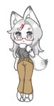 Rating: s
ID: 5531361
Date: 2025-04-26 10:25:36 -0400
Status: active
Score: 4
anthro bottomwear canid canine circle_eyebrows clothed clothed_anthro clothed_female clothing container cup eyebrows eyewear female female_anthro fox front_view glasses grey_clothing grey_shirt grey_topwear hi_res holding_container holding_cup holding_object inner_ear_fluff mammal pants rectangular_glasses shirt showersnow solo tail topwear tuft wearing_glasses post #5531361