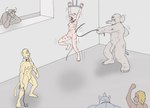 Rating: e
ID: 4603843
Date: 2024-02-16 18:17:45 -0500
Status: active
Score: -10
anthro arm_restrain arm_restraints bodily_fluids bovid bovine branded breasts bully bullying cattle cheering collar collar_only domestic_cat elephant elephant_ears elephantid equid equine european_mythology felid feline felis female genitals greek_mythology group group_nudity horse humanoid_genitalia humanoid_penis hybrid male mammal minotaur murid murine mythology nude penis proboscidean proboscis_(anatomy) rat rat_tail rhinoceros rodent salkafar slave slave_m-type_(salkafar) tail tears trunk_(anatomy) whip whip_mark whipping post #4603843