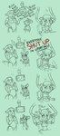 Rating: s
ID: 5567584
Date: 2025-05-12 17:50:24 -0400
Status: active
Score: 7
2022 2_horns ambiguous_gender android anthro bovid bovine breasts cable cape_buffalo caprine chair clothing comic dialogue digital_drawing_(artwork) digital_media_(artwork) electronics ellipsis english_text exclamation_point eyebrows eyelashes eyes_closed eyewear female furniture gesture glasses gloves goat hand_gesture handwear hi_res horn lips machine male mammal mercie monochrome moody on_chair open_mouth question_mark raised_arm robot scifer screen screen_face sheep simple_background sitting sitting_on_chair sketch slamming smile surprise table tail talking_to_another television text thick_bottom_lip tongue unnamed_character wool_hair yelling post #5567584
