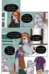 2:3 bastriw beagle canid canine canis clothing comic dialogue domestic_dog english_text eyewear father_(lore) father_and_child_(lore) father_and_son_(lore) glasses green_eyes hi_res hunting_dog male mammal nico_(bastriw) parent_(lore) parent_and_child_(lore) parent_and_son_(lore) scent_hound school school_uniform son_(lore) text uniform wolf young