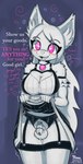 Rating: e
ID: 4272548
Date: 2023-09-04 11:50:27 -0400
Status: active
Score: 1282
5_fingers absurd_res anthro arm_warmers armwear balls bare_shoulders big_breasts blush bodily_fluids breasts canid canine chastity_cage chastity_device cleavage cleavage_cutout clothed clothed_anthro clothed_gynomorph clothed_intersex clothing clothing_lift collar command control_collar crotchless_clothing crotchless_panties crotchless_underwear cutout dialogue digital_drawing_(artwork) digital_media_(artwork) dress dress_lift drooling english_text explicitly_stated_consent fingers flashing flashing_penis footwear fox garter_belt garter_straps genital_fluids genitals gloves good_girl gynomorph hair handwear heart_cutout heart_eyes heart_symbol hi_res hima_nsfw himalaya_(hima_nsfw) hypnosis hypnotic_device inner_ear_fluff intersex jewelry leaking_precum legwear lingerie long_hair maid_uniform mammal mind_control necklace offscreen_character panties penis precum presenting presenting_penis saliva shaking signature socks solo spiral spiral_eyes submissive submissive_gynomorph submissive_intersex text thigh_highs thigh_socks tongue tongue_out trembling tuft underwear uniform wearing_chastity_cage wearing_chastity_device post #4272548