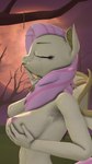 3d_(artwork) 4k 9:16 absurd_res anthro anthro_pred anthrofied applejack_(mlp) bat_pony branch breasts cheek_bulge clothing digital_media_(artwork) duo equid equine eyes_closed female female/female female_pred female_prey flutterbat_(mlp) fluttershy_(mlp) forced friendship_is_magic hair hand_on_breast hasbro hat headgear headwear hi_res horse macro mammal micro moon my_little_pony nipples nude offscreen_character pink_hair plant pony rope source_filmmaker_(artwork) story story_in_description stuffguy123 tree unwilling_prey vore yellow_body