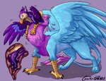 Rating: q
ID: 5640051
Date: 2025-06-13 17:36:33 -0400
Status: active
Score: 8
arrox avian avian_feet beak bird blue_body bodily_fluids drooling esophagus feathered_crest feathered_wings feathers feral feral_pred feral_prey galliform green_eyes gryphon gyro_feather gyrotech head_crest hi_res internal larger_pred male male_pred male_prey mythological_avian mythological_creature mythology neck_bulge oral_vore ovens paws peafowl phasianid pink_body quadruped saliva size_difference tail tail_tuft tuft vore wings post #5640051
