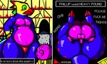 anal anal_penetration anthro balls big_butt body_hair bulge butt butt_hair clothed clothing colorful_theme comic dialogue digital_media_(artwork) dragon duo english_text from_front_position gayguyfella genitals hairy_balls hi_res huge_butt human human_on_anthro instant_loss_2koma interspecies male male/male male_penetrated male_penetrating male_penetrating_male mammal mating_press multicolored_body mythological_creature mythological_scalie mythology penetration penis profanity scalie sex size_difference slightly_chubby small_dom_big_sub space_funeral swamptrogg tail text thick_thighs underwear wide_hips