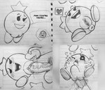 abdominal_bulge anus balls black_eyes blush blush_lines bodily_fluids clitoris clothing comic dialogue dibujito disembodied_hand disembodied_penis emoji english_text eyelashes female footwear genital_fluids genitals grin heart_symbol humanoid_genitalia humanoid_penis male mario_and_luigi_(series) mario_bros nintendo offscreen_character open_mouth open_smile penetration penis pictographics plump_labia pubes puffy_anus pussy saliva sex shoes simple_eyes simple_face smile solo speech_bubble sphere_creature star star_eyes star_sprite starlow teeth teeth_showing text tongue tongue_out traditional_media_(artwork) vaginal vaginal_fluids vaginal_penetration vein veiny_penis waddling_head