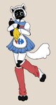 Rating: s
ID: 3636386
Date: 2022-10-19 02:52:23 -0400
Status: active
Score: 32
2022 absurd_res ambiguous_gender anthro anthrofied bellabot black_body bottle carrefour chips_(food) clothing container domestic_cat dress felid feline felis food front_view hi_res kerfus leg_warmers legwear logo looking_at_viewer maid_uniform mammal one_eye_closed paws pudu_robotics raised_leg screen screen_face solo uniform white_body wink x_tsukami_x post #3636386