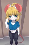 Rating: s
ID: 5610392
Date: 2025-05-30 21:52:34 -0400
Status: active
Score: 20
2025 anthro black_bottomwear black_clothing black_pants blonde_hair blue_clothing blue_eyes blue_shirt blue_topwear bodily_fluids bottomwear buckteeth bulge clothing femboy fur hair half-closed_eyes hand_on_leg hand_on_thigh hi_res looking_at_viewer male mammal marvin_(mr-shin) midriff mouse mr-shin murid murine narrowed_eyes pants pink_inner_ear pink_nose pupils rodent shirt smile solo sweat teeth thick_thighs tight_clothing topwear whiskers white_body white_fur white_pupils wide_hips post #5610392