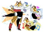 anatid anseriform anserinae anthro avian ballerina ballet big_breasts bird blush breasts clawroline dancing duo felid female female/female fleurina heart_symbol hi_res jaylee2014 kirby_(series) kissing leopard mammal nintendo pantherine singing swan wide_hips