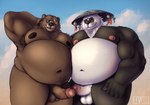 Rating: e
ID: 5656255
Date: 2025-06-20 17:59:39 -0400
Status: active
Score: 46
2025 absurd_res anthro armpit_hair armpit_tuft asian_conical_hat balls bear belly belly_to_belly ben_bigger big_belly blush bodily_fluids body_hair brown_bear brown_body brown_fur chest_tuft clothing digital_media_(artwork) duo erection eyewear facial_scar fur genital_fluids genitals giant_panda glasses hat headgear headwear hi_res humanoid_genitalia humanoid_penis levas male male/male mammal mihoyo multicolored_body multicolored_fur muscular muscular_male navel nipples nude open_mouth overweight overweight_male pan_yin_hu penis precum pubes scar simple_background smile tuft ursine white_body white_fur zenless_zone_zero post #5656255