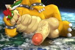 3:2 balls big_balls big_penis bowser bracelet erection genitals hi_res huge_penis humanoid_genitalia humanoid_penis hyper hyper_genitalia hyper_penis jewelry koopa landscape_dwarfing laying_on_planet macro male mario_bros mfive_(artist) nintendo penis penis_on_planet planet scalie solo spiked_bracelet spikes terra_macro vein veiny_penis