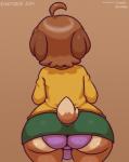 Rating: e
ID: 2015908
Date: 2019-10-07 17:56:24 -0400
Status: active
Score: 137
2019 animal_crossing anthro balls big_butt bottomwear brown_background brown_body brown_fur brown_hair bulge butt canid canine canis clothed clothing crossdressing digby_(animal_crossing) digital_media_(artwork) dipstick_tail domestic_dog femboy frumples fur furgonomics genitals hair kinktober male mammal markings nintendo panties patreon pink_clothing pink_panties pink_underwear rear_view shih_tzu signature simple_background skirt slightly_chubby slightly_chubby_anthro slightly_chubby_male solo tail tail_markings text topwear toy_dog underbutt underwear wide_hips post #2015908
