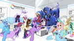 16:9 4k absurd_res anthro aperture_science armor bat blue_body blue_fur bodily_fluids clothing cutie_mark digital_media_(artwork) disembodied_head earth_pony english_text equid equine eyewear feathered_wings feathers female female/female feral flutterbat_(mlp) fluttershy_(mlp) friendship_is_magic fur genital_fluids genitals glasses goo_transformation group hair hasbro hi_res horn horse hypnosis laboratory laboratory_equipment laboratory_glassware large_group latex latex_transformation levitating_object magic magic_user male male/female mammal membrane_(anatomy) membranous_wings mind_control miramore moonatik_(oc) moondancer_(mlp) multicolored_hair my_little_pony mythological_creature mythological_equine mythology night_guard_(mlp) nightmare_moon_(mlp) nude open_mouth pegasus pony ponysuit purple_body purple_hair pussy rainbow_dash_(mlp) rainbow_hair royal_guard_(mlp) scientific_instrument sex shadowbolts_(mlp) spiral_eyes stare starlight_glimmer_(mlp) tail text transformation tribadism trixie_(mlp) twilight_sparkle_(mlp) unicorn vaginal widescreen winged_unicorn wings