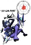 anthro arwing bittenhard blue_body blue_eyes blue_fur blue_hair boots breasts canid canine chart clothing crossover english_text female footwear fox fur hair high_heeled_boots high_heels jojo's_bizarre_adventure jojoke krystal_(star_fox) looking_at_viewer mammal meme nintendo open_mouth radar_chart shoes simple_background solo stand_(jjba) stand_stats_graph star_fox text white_background