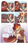 abz ageplay anthro ash_(abz) biped canid canine canis clothing comic controller dialogue digital_drawing_(artwork) digital_media_(artwork) english_text female fennec_fox fox fur game_controller infantilism mammal multicolored_body multicolored_fur plushie pupspace roleplay text true_fox wolf zee_(abz)