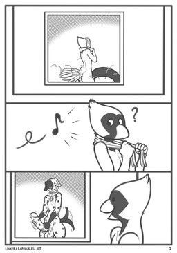 Rating: e
ID: 5654375
Date: 2025-06-19 20:43:01 -0400
Status: active
Score: 22
5_fingers anthro anthro_on_anthro avian balls beak big_penis biped bird border canid canine canis cardinal_(bird) collar collar_only comic dalmatian domestic_dog duo erection fingers floppy_ears freckles_(artist) genitals glans hi_res huge_penis humanoid_genitalia humanoid_penis hyper hyper_genitalia hyper_penis interspecies lunares_(freckles) male male/male mammal monochrome multiple_scenes musical_note musical_symbol nude oscine passerine penis pulsar_(character) question_mark solo symbol tail tail_motion tailwag white_border post #5654375