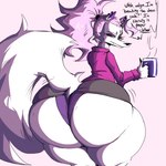 Rating: q
ID: 3502189
Date: 2022-08-12 14:18:02 -0400
Status: active
Score: 55
1:1 anthro big_butt bottom_heavy bottomwear butt canid canine canis clothing container cup cute_fangs digital_media_(artwork) fangs femboy hair holding_container holding_cup holding_object huge_butt huge_thighs lavender_lily looking_back male mammal michael_(lavender_lily) panties ponytail portrait skirt solo teeth thick_thighs three-quarter_portrait underbutt undersized_clothing underwear wolf post #3502189