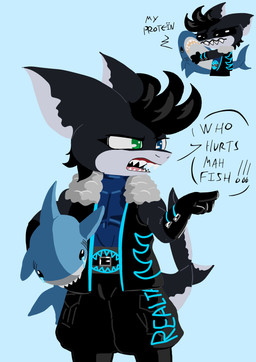 Rating: s
ID: 5155887
Date: 2024-11-02 09:41:20 -0400
Status: active
Score: 6
absurd_res anthro black_hair blahaj blue_eyes clothing english_text fish great_white_shark green_eyes hair hi_res humanoid hybrid ikea jacket leather leather_clothing leather_jacket leather_topwear long_hair long_tail mackerel_shark male marine muscular neon neon_lights realta realta22 shark shark_tail sharp_teeth solo tail teeth text topwear white_shark post #5155887