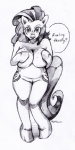 2012 anthro big_breasts biped breasts earth_pony equid equine fan_character female genitals hair hasbro horse looking_at_viewer mammal milky_way_(flash_equestria) multicolored_hair my_little_pony nude pony pussy secretbuttfun simple_background slightly_chubby solo standing tail two_tone_hair white_background