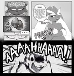 Rating: q
ID: 4706517
Date: 2024-04-07 18:13:56 -0400
Status: active
Score: 83
absurd_res ambiguous_gender anthro ball_bite ballbusting biped bite bodily_fluids cock_and_ball_torture comic crossed_arms darkluxia dialogue drooling duo english_text fur generation_4_pokemon genital_torture greyscale hi_res lopunny male monochrome navel nintendo onomatopoeia open_mouth pokemon pokemon_(species) saliva screaming sound_effects speech_bubble surprise text thought_bubble weavile post #4706517