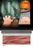 comic darrow0 english_text fire forest generation_2_pokemon generation_5_pokemon hi_res krookodile male mo_(darrow) nintendo plant pokemon pokemon_(species) quilava speech_bubble text tree yuel