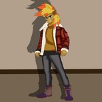 Rating: s
ID: 4740908
Date: 2024-04-24 15:27:07 -0400
Status: active
Score: 1
1:1 anthro black_bottomwear black_clothing black_pants bomber_jacket bottomwear brown_clothing brown_eyes brown_shirt brown_topwear clothing compression_artifacts eulipotyphlan footwear fur hedgehog hi_res highlights_(coloring) jacket jennyarts99 looking_at_viewer male mammal orange_highlights pants purple_clothing purple_footwear purple_shoes red_clothing red_jacket red_topwear sawyer_thorne_(chrislshack1998) shirt shoes tan_body tan_fur topwear yellow_quills post #4740908