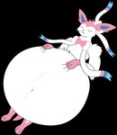 absurd_res alpha_channel ambiguous_gender ambiguous_prey arm_tuft belly belly_grab belly_tuft big_belly bow_accessory bow_ribbon cheek_tuft chest_tuft ear_tuft eeveelution elbow_tuft eyes_closed facial_tuft female female_pred feral feral_pred fur game_freak generation_6_pokemon hands_on_belly hands_on_own_belly head_tuft hi_res lying mandro22 multicolored_body multicolored_fur navel navel_outline navel_tuft nintendo obese obese_female obese_feral on_back overweight overweight_female overweight_feral png_file pokemon pokemon_(species) satisfaction satisfied satisfied_look shoulder_tuft simple_background solo sylveon tail transparent_background tuft unseen_prey vore