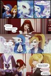 anthro aya_(thekite) blonde_hair breasts brown_hair cleavage clothed clothing comic dialogue ear_piercing ear_ring eerie_(thekite) english_text female gardevoir generation_3_pokemon generation_4_pokemon hair hi_res human humanoid lagomorph lena_(thekite) leporid lopunny lou_(thekite) mammal nintendo nipples noseless piercing pokemon pokemon_(species) ring_piercing shiny_pokemon text thekite translucent translucent_clothing