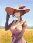 Rating: s
ID: 5598651
Date: 2025-05-25 23:50:11 -0400
Status: active
Score: 90
2023 5_fingers anthro artist_name beastars bent_arm big_breasts biped black_outline blue_eyes breasts brown_body brown_fur canid canine canis claws clothed clothed_anthro clothed_female clothing colored day detailed_background dress female finger_claws fingers flower front_view fur grass half-length_portrait hand_on_hat happy hat headgear headwear hi_res hill humanoid_hands juno_(beastars) looking_at_viewer mammal mr.solar outline outside plant portrait shaded smile solo standing sun_hat sundress tail tan_body tan_fur text wolf post #5598651