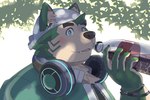 Rating: s
ID: 4847709
Date: 2024-06-12 13:34:11 -0400
Status: active
Score: 3
absurd_res anthro beverage blush bottle canid canine canis cola container dappled_light domestic_dog drinking electronics eyebrows fur green_body green_eyes green_fur headphones headphones_around_neck hi_res kerchief lifewonders live_a_hero male mammal mokdai smile soda solo thick_eyebrows toto3_official wristband post #4847709
