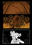 afuckingcamel-zenge-art_(artist) anthro black_and_white chucklefish comic digital_media_(artwork) english_text hi_res hylotl kenta_(afuckingcamel) monochrome pixel_(artwork) starbound text