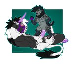 Rating: e
ID: 5241277
Date: 2024-12-13 19:50:02 -0500
Status: active
Score: 33
abdominal_bulge absurd_res andromorph andromorph/male anthro aster(kinkykaida) belly blush bodily_fluids clitoris cowgirl_position cum duo equid equine facial_piercing from_front_position genital_fluids genitals halter hi_res hooves horn hyena intersex intersex/male large_penetration lead leash lying male mammal muscular mythological_creature mythological_equine mythology nose_piercing on_bottom on_top penetration penile penile_penetration piercing power_bottom precum pussy ramsey(kinkykaida) service_top sex short_stack size_difference small_dom_big_sub striped_hyena tail tail_motion tailwag unicorn vaginal vaginal_penetration yamatopawa post #5241277