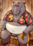 Rating: e
ID: 2706231
Date: 2021-04-20 18:27:25 -0400
Status: active
Score: 21
2021 anthro avoid_posting balls belly bodily_fluids censored detailed_background flaccid genitals hi_res humanoid_genitalia humanoid_hands humanoid_penis kemono kuroda_(odd_taxi) male mammal navel odd_taxi overweight overweight_anthro overweight_male penis sauna sitting solo sweat tapir tattoo towel wanisuke post #2706231