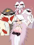 Rating: s
ID: 4906380
Date: 2024-07-08 20:13:26 -0400
Status: active
Score: 34
3:4 anatid anseriform anserinae anthro avian avian_demon bird cherrsymbol clothing crossed_arms crown demon dress ear_piercing ear_ring eyelashes female frown fur hair headgear heart_symbol helluva_boss hi_res human light_body light_skin long_eyelashes long_hair looking_at_viewer looking_up mammal neutral_expression piercing pink_background pink_clothing pink_eyes red_eyes ring_piercing simple_background smile solo standing stella_(helluva_boss) swan teal_eyes white_body white_face white_fur white_hair post #4906380