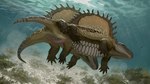 16:9 dimetrodon female feral genitals hi_res male male/female marine pelycosaur penetration penile penile_penetration penis prehistoric prehistoric_species reptile scalie sea sex sphenacodontid synapsid technesaurus underwater underwater_sex water widescreen