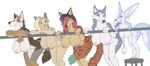 2024 amelie_(lf) anthro bent_over big_breasts blue_body blue_fur braided_hair breasts brown_body brown_fur canid canine canis chai_(spicychaikitten) cheetah coyote digitigrade domestic_dog ear_piercing felid feline felis female fox fur green_body green_fur grey_body grey_fur group hair hanging_breasts hi_res husky hybrid industrial_piercing kalta_(blokfort) lf lineup long_hair mammal manzanita markings multicolored_body multicolored_fur neck_tuft nipples nordic_sled_dog nude paws piercing sienna_(vulpinehero) simple_background spitz spots spotted_body spotted_fur tail take_your_pick tuft white_background white_body white_fur white_hair