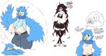 alternative_fashion anthro avian big_breasts bird breasts cigarette dialogue dream english_text eyeshadow feet female goth hair huge_breasts hyper hyper_breasts long_hair makeup martlet_(undertale_yellow) nipple_outline signirsol smoking smoking_cigarette solo talons text thick_thighs toes undertale_(series) undertale_yellow wide_hips