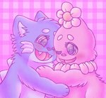 Rating: s
ID: 4385175
Date: 2023-10-31 11:32:49 -0400
Status: active
Score: 11
anthro blue_body blue_fur blush cool_colors domestic_cat dragon duo earless elemental_creature eyebrows fangs felid feline felis female flora_fauna flower flower_creature fluffycottoncandy15 foofa fur handpaw hi_res hug hybrid mammal mythological_creature mythological_scalie mythology open_mouth open_smile paws petals pink_body pink_fur pink_theme plant pointy_ears prick_ears scalie smile sparkles sparkling_eyes teeth toodee yo_gabba_gabba post #4385175