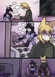 Rating: s
ID: 5458400
Date: 2025-03-26 18:59:36 -0400
Status: active
Score: 11
animal_humanoid blonde_hair blue_eyes clawed_hands clothed clothing comic dark_hair digital_media_(artwork) duo female hair head_wings hi_res humanoid inside male monster_girl_(genre) multiple_scenes open_mouth purple_eyes shriekingmagpie simple_background unusual_wing_placement winged_humanoid wings post #5458400
