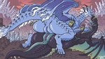 Rating: e
ID: 5613688
Date: 2025-06-01 10:45:18 -0400
Status: active
Score: 42
16:9 alatreon anus big_butt bodily_fluids butt capcom dragon duo elder_dragon female female/female feral feral_on_feral genital_fluids genitals hi_res leaking monster_hunter mythological_creature mythological_scalie mythology on_ground on_top plump_labia pussy_juice_leaking scalie sex squidking tribadism vaginal vaginal_fluid_string vaginal_fluids vulva widescreen xeno'jiiva post #5613688