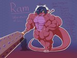 4:3 anthro before_and_after big_muscles dragon emaciated female frail hi_res huge_muscles hyper hyper_muscles kobold lewdy_ludi muscular mythological_creature mythological_scalie mythology ram(oc) scalie skinny slim solo